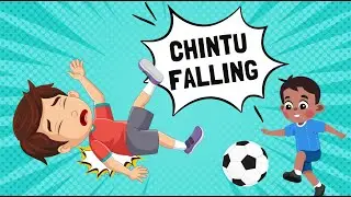 What Chintu did his friend when got pushed | #kidsstories