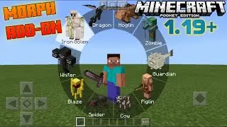 Morph addon for minecraft pe 19+ || download now free || @BugWheel