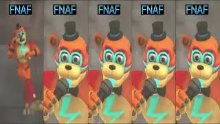 FOXY and FNAF gang singing Sea Shanty PC Edition - 4k