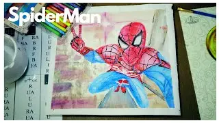 Spider Man Painting