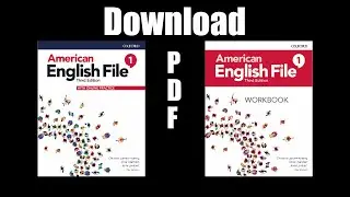 American English File 1 │ 3 Edition Student's book + Woorbook + Audio │ PDF
