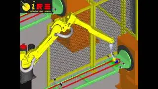 Welding of frame without rotation