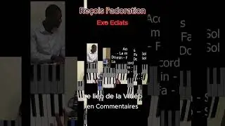Reçois l'adoration (Exo Eclats): Adoration au Piano