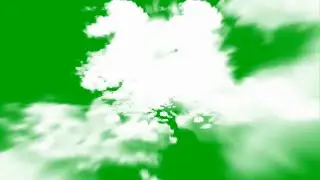 cloud moving green screen video Free Download