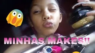 MOSTRANDO MINHAS MAQUIAGENS | Kamille Silva