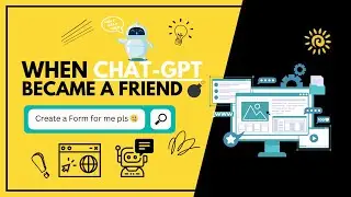 Creating a Form is Easy when AI is on your Side | WEB DESIGNING | CHAT-GPT | Validation Form #ai