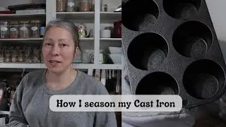 Cast Iron seasoning made easy