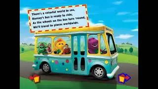 (Gameplay - 1221) Barney's Colorful World! LIVE (DVD Menu - 288)