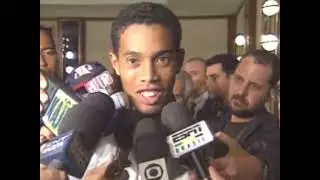 Ronaldinho İlk çıkış maçı