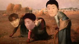 숙제 빼는 노인들