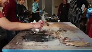 Encaustic Workshops, Artist Theresa Stirling