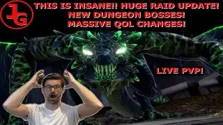 HUGE RAID UPDATE! NEW DUNGEON BOSSES,  LIVE PVP & QOL CHANGES! Raid: Shadow Legends