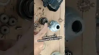 Impact Wrench Disassembly and Cleaning #shorts #impactwrench #cartools #cardiy #cartips #diytools