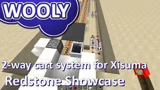 2-way cart system for Xisuma - Redstone Showcase