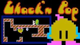 Chack’n Pop (FC · Famicom) video game port | 3-loop session for 1 Player 🎮