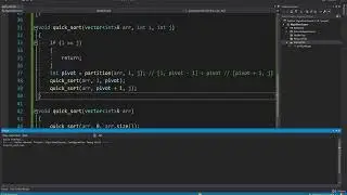 012 Код Быстрая сортировка Quick sort