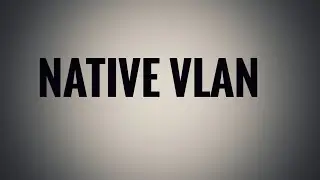 Native vlan in switch ...