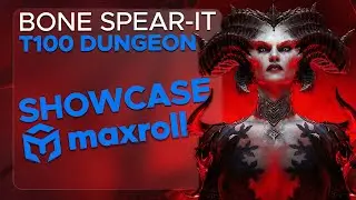 Bone Spear/Spirit T100 Nightmare Dungeon - Diablo 4 Season 3