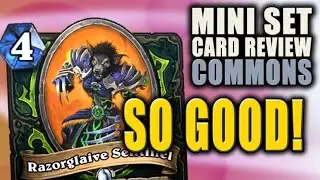 Onyxia's Lair Mini-Set Card Review. Commons!