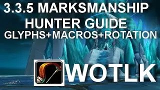 MM HUNTER ROTATION GUIDE WITH TALENTS AND GLYPHS+MACROS