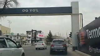Uzbekistan Tashkent едем с Буньедкор стадиона