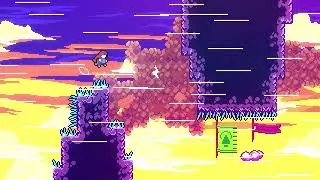 Me beating the last screen of Chapter 4 - Golden Ridge C-Side | Celeste