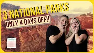 🏜️ Epic 4-Day Southwest Road Trip 2025: Grand Canyon, Bryce & Zion National Parks 🌵