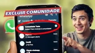 Como EXCLUIR uma Comunidade do WhatsApp [Rápido]