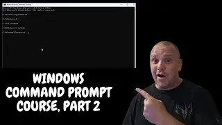 Windows Command Line course, Part 2 - Listing the contents of a directory