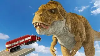 Cars vs T-REX | Teardown