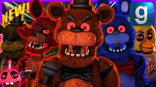 Gmod FNAF | Review | Brand New FNAF Movie Nextbots!
