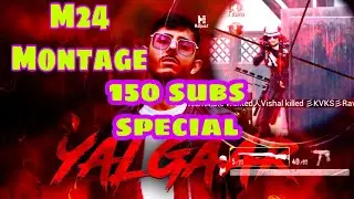 #yalgaar song PUBG Mobile Montage video | 150 SUBS Special | #mrmallu #mrmallugamer #carryminati |