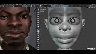Sculpt/Caricature New Character from existing one in Blender