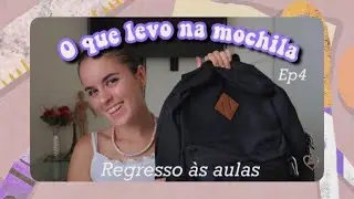 O QUE LEVO NA MOCHILA🎒- regresso ás aulas | Nessa Lopes