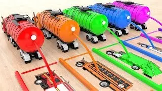 Learn colors with and  Assembling Cars