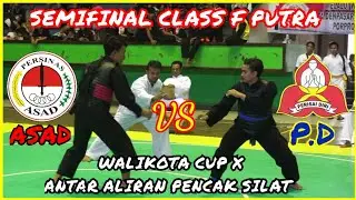 PERSINAS ASAD VS PERISAI DIRI // SEMIFINAL CLASS F PUTRA // WALIKOTA CUP X
