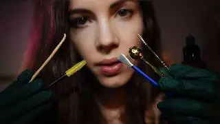 ASMR Ear Cleaning / Experimenting On Your EARS 👂😌(No Talking)