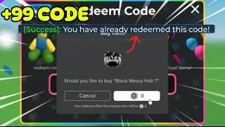 •NEW• +99 ALL CODE FREE FOR UGC LIMITED CODE ROBLOX IN 2025 ! EZZ ROBLOX