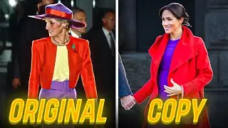 12x Meghan COPIES Princess Diana With These Looks!