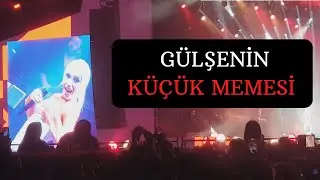 During the Gülşen Live Concert, she corrected her small breasts in a bra