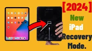 [2024] New iPad No Button Home Put in Recovery Mode All iPad Any iOS 17. #NewiPad #iPadRecoveryMode
