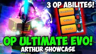 New Arthur ULTIMATE Evo is BUSTED OP with 3 ABILITIES & 2 STATUS EFFECTS! | Anime Last Stand