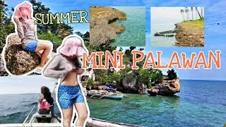 ANG SEXY | MINI PALAWAN | First ever travel vlog and SWIMMING