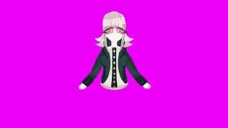 I tried tweening Chiaki in my own style (free to use)