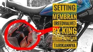 Cara Seting Membran [Reed Valve] di RX KING Tahun 2003 | Tarikan Makin JOS