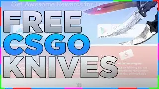 CSGO: How To Get A Free Knife! (EASY)