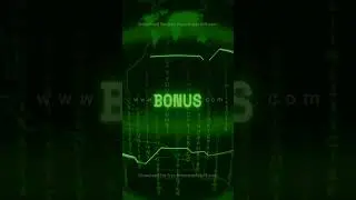 BONUS   Retro CRT green screen glitch text animation