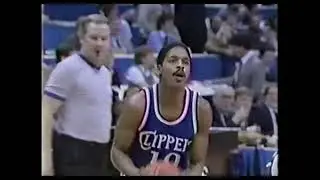 Norm Nixon - 1986 NBA 3-Point Shootout (Hits 7 of First 8)