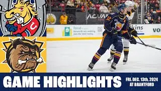 Dec. 13/24 - Barrie Colts at Brantford Bulldogs