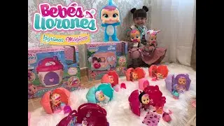 BEBES LLORONES MINI - LAGRIMAS MÁGICAS. (jugando con mis bebés llorones)